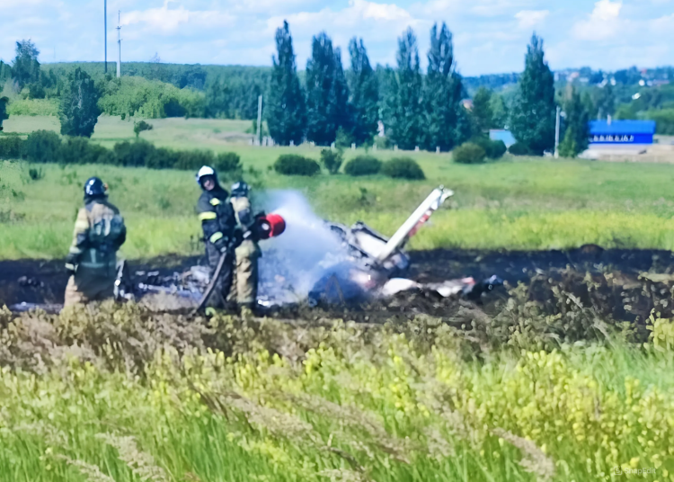 Самолёт потерпел крушение в Татарстане