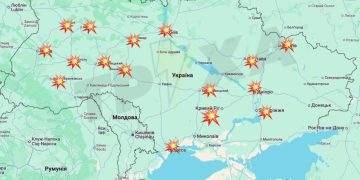 Россия нанесла мощнейший удар по стратегическим объектам Украины Россия нанесла мощнейший удар по стратегическим объектам Украины