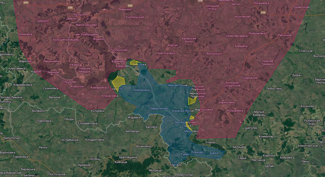 Сводка боевых действий в зоне проведения СВО к утру 14 августа 2024