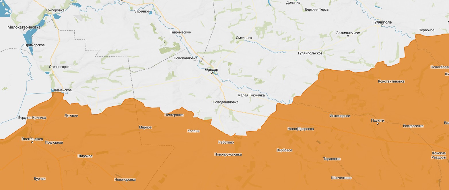 Войска РФ пробили выход на Украинск, карта боевых действий