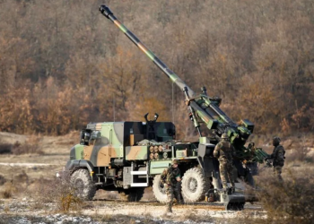 ВС РФ уничтожили французскую САУ Caesar под Селидово прямым попаданием