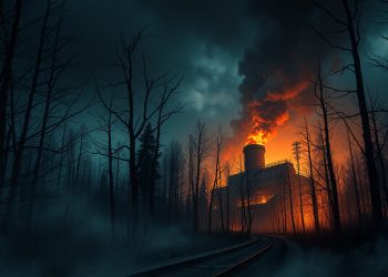 Вокруг ЧАЭС подожгли лес, радиационный фон в Беларуси нормальный