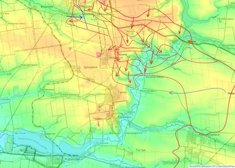 Подоляка: ВС РФ сумели охватить Украинск и с юго-востока Подоляка: ВС РФ сумели охватить Украинск и с юго-востока