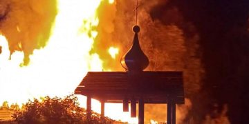 В Житомирской области подожгли храм канонической УПЦ