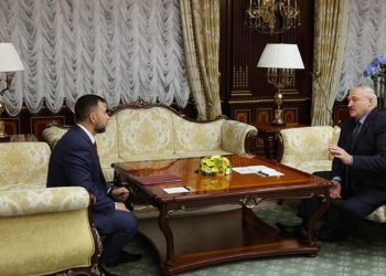 Пушилин поблагодарил президента Беларуси Лукашенко за поддержку ДНР Пушилин поблагодарил президента Беларуси Лукашенко за поддержку ДНР