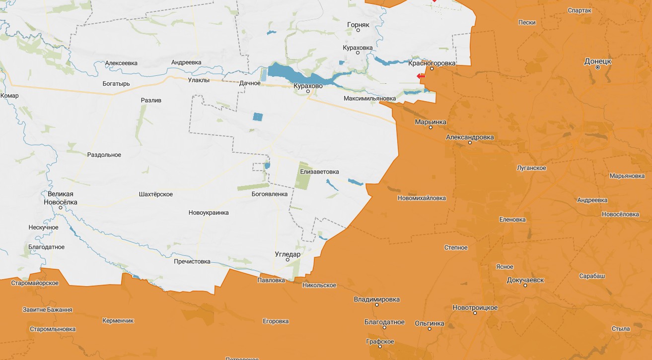 ВС РФ готовят окружение для ВСУ в Покровском районе, карта боевых действий
