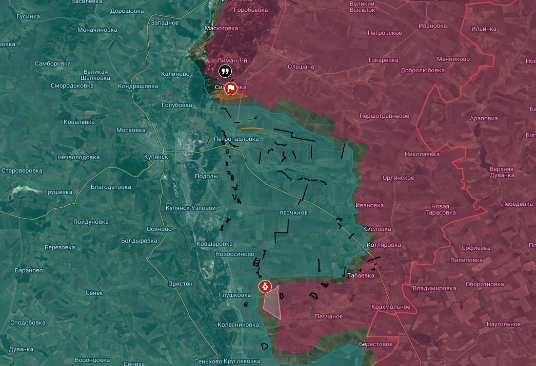 ВС РФ перерезали трассу Великая Новоселка – Угледар, карта боевых действий