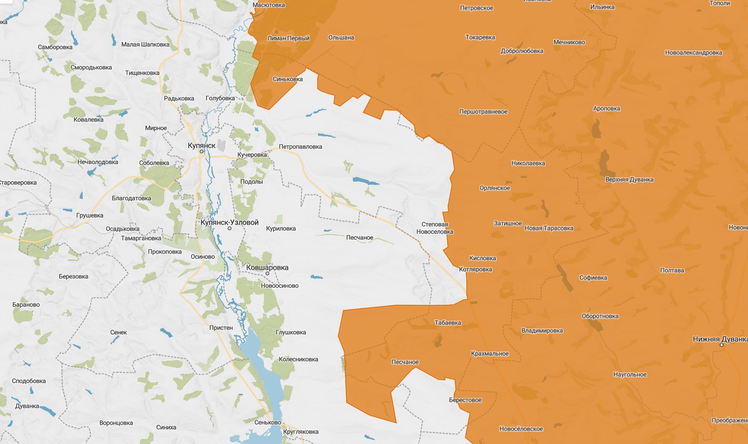 ВС РФ освободили Дарьино и штурмуют Любимовку в Курской области, карта боевых действий