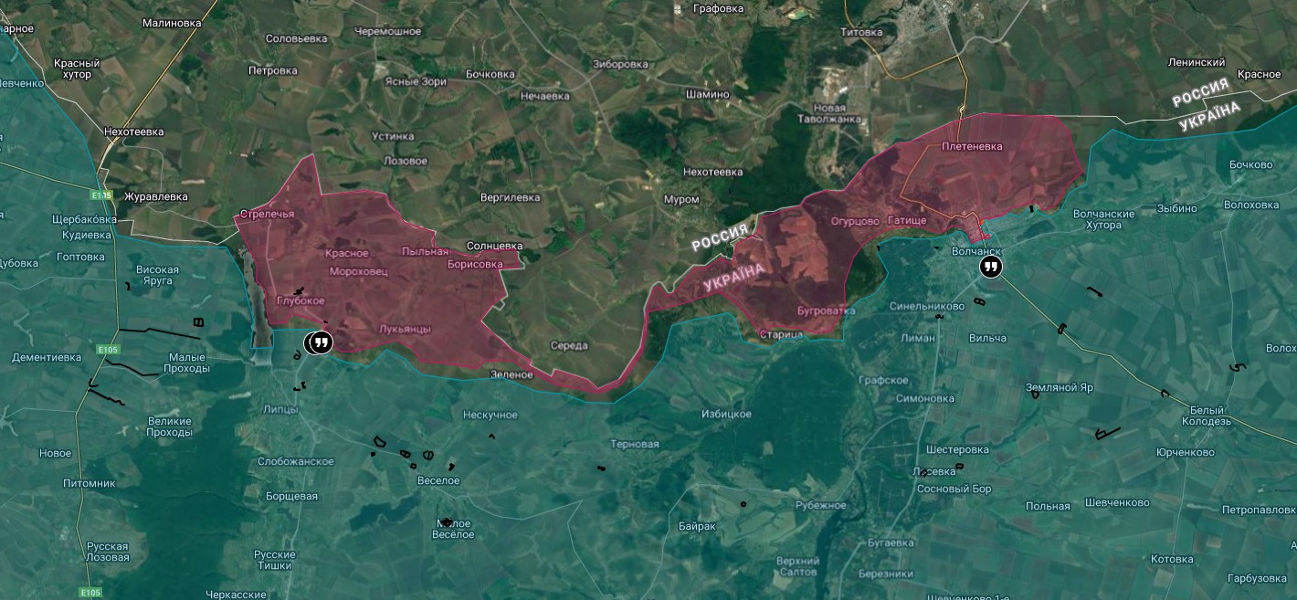 ВС РФ освободили ещё 30 км территории Курской области, карта боевых действий