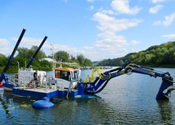 Флот ГТЛК пополнился земснарядом «СИРИУС»