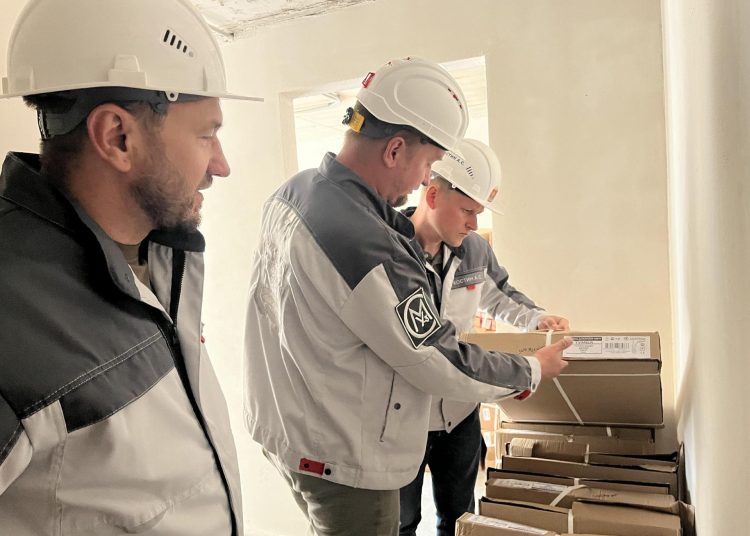 Липецкая область завершает восстановление многоквартирного дома в Мариуполе Липецкая область завершает восстановление многоквартирного дома в Мариуполе