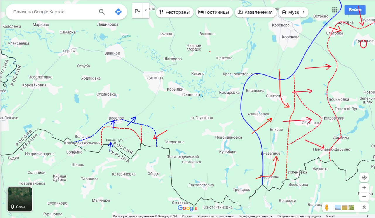 Битва под Курском: Армия России штурмует село Плехово