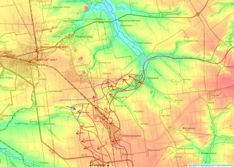 Подоляка: ВСУ не могут остановить продвижение ВС РФ под Селидово
