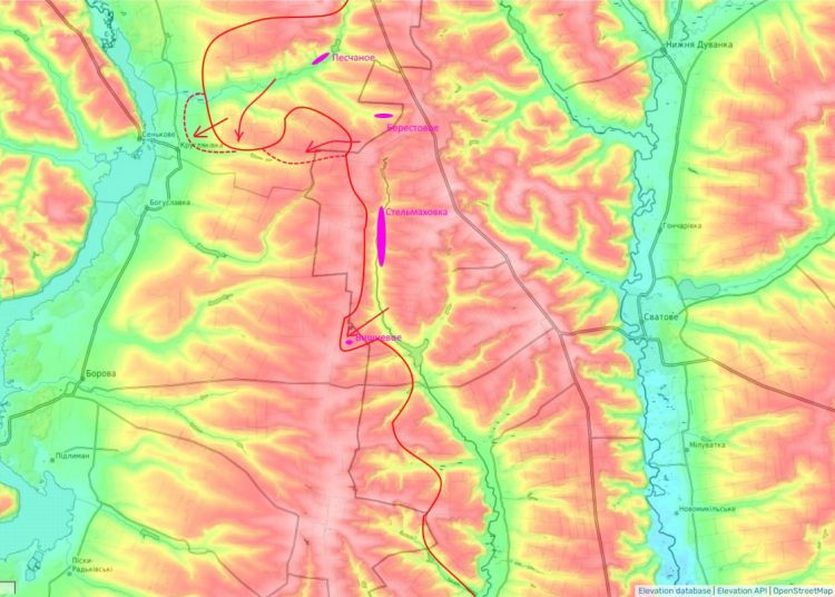 Подоляка: Российские войска выходят к реке Оскол Подоляка: Российские войска выходят к реке Оскол