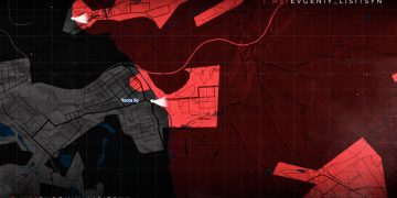 ВС РФ берут Селидово в «клещи», карта боевых действий