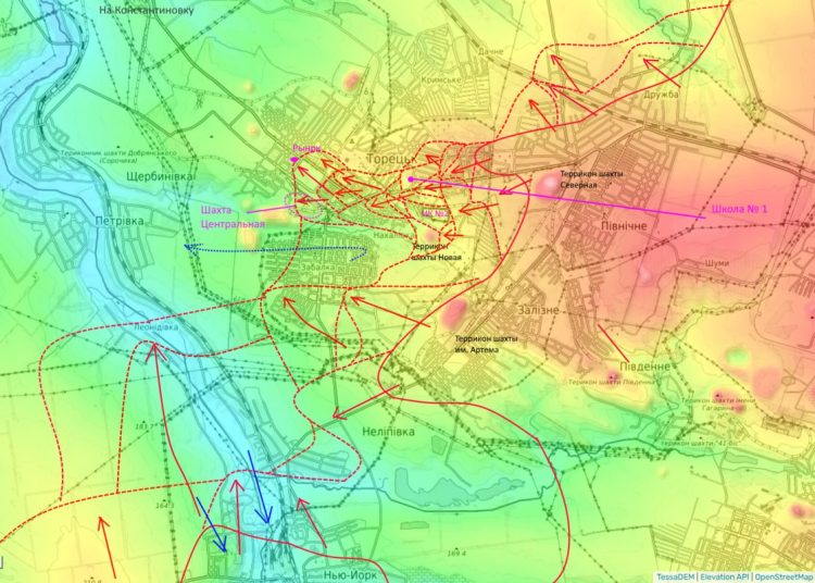 Бои за Торецк: ВСУ  продолжают удерживать центр города