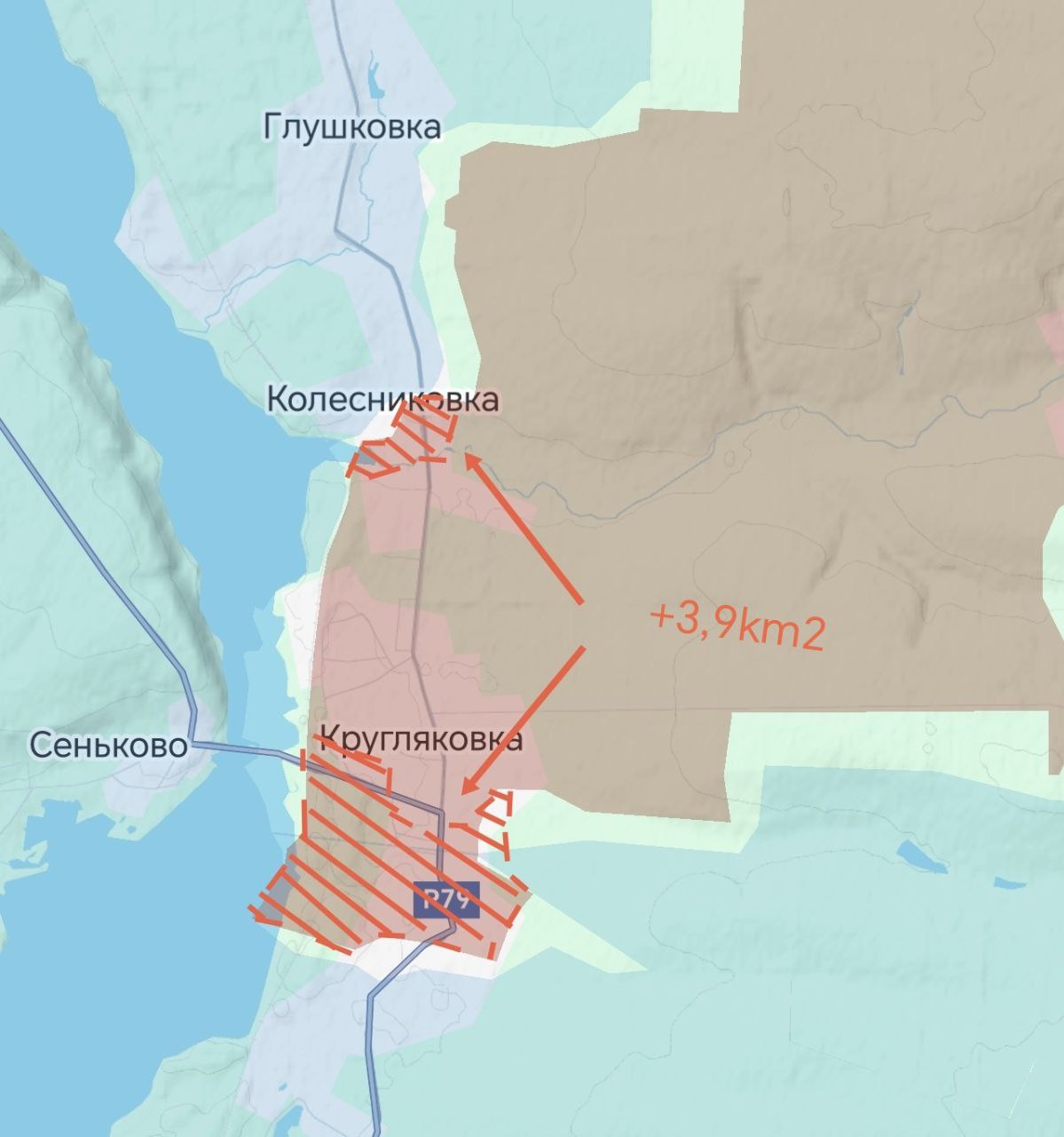 ВС РФ зашли в городскую застройку Курахово, карта боевых действий