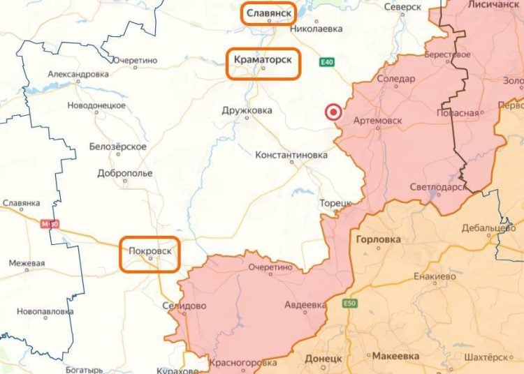 Покровск закрыт на въезд и выезд