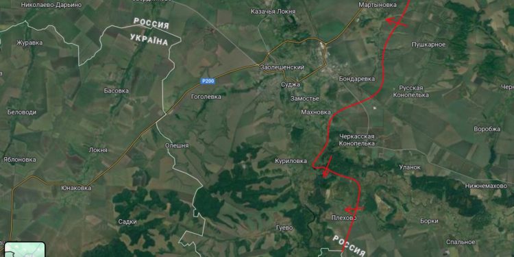 Битва под Курском: российские силы штурмуют фронт у Погребков Битва под Курском: российские силы штурмуют фронт у Погребков