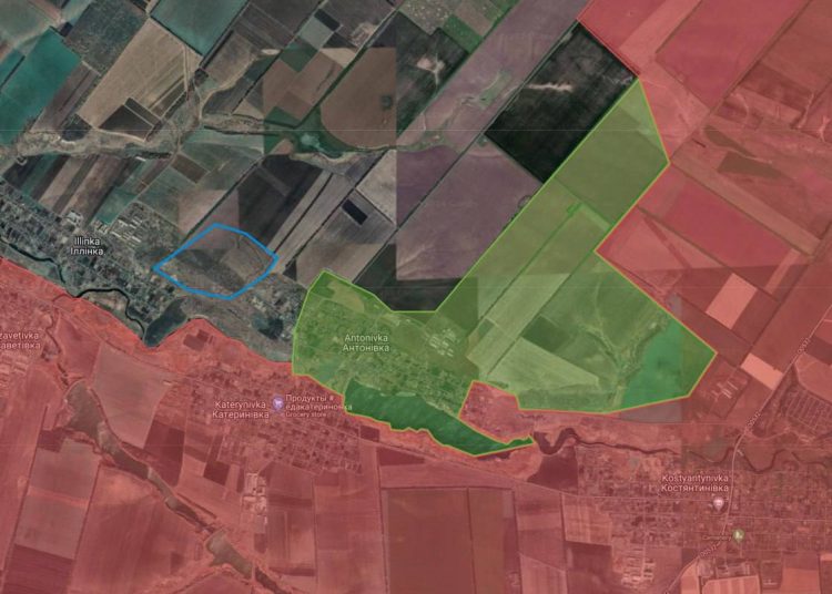 НМ ДНР показала кадры освобождения села Антоновка