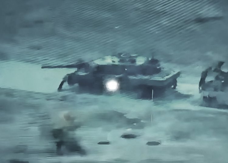 Войска РФ захватили трофейный Leopard под Курахово