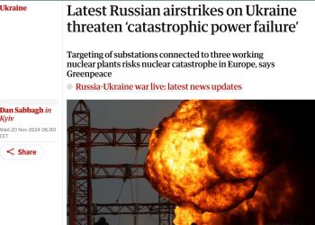 Greenpeace: Атаки России ставят энергосистему Украины на грань катастрофы
