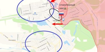 Битва за Часов Яр: ВС РФ зачищают огнеупорный завод Битва за Часов Яр: ВС РФ зачищают огнеупорный завод