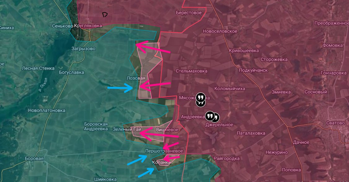 ВСУ приказали держаться в Курской области до инаугурации Трампа, карта боевых действий
