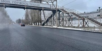 В Харцызске завершён капитальный ремонт дороги на улице Филатова