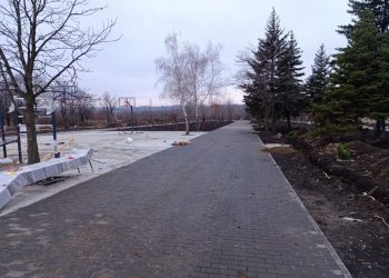 Реконструкция парка «Юбилейный»: новые зоны досуга в Торезе