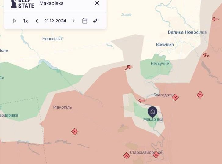ВС РФ замкнули кольцо вокруг Макаровки на Времевском выступе ВС РФ замкнули кольцо вокруг Макаровки на Времевском выступе