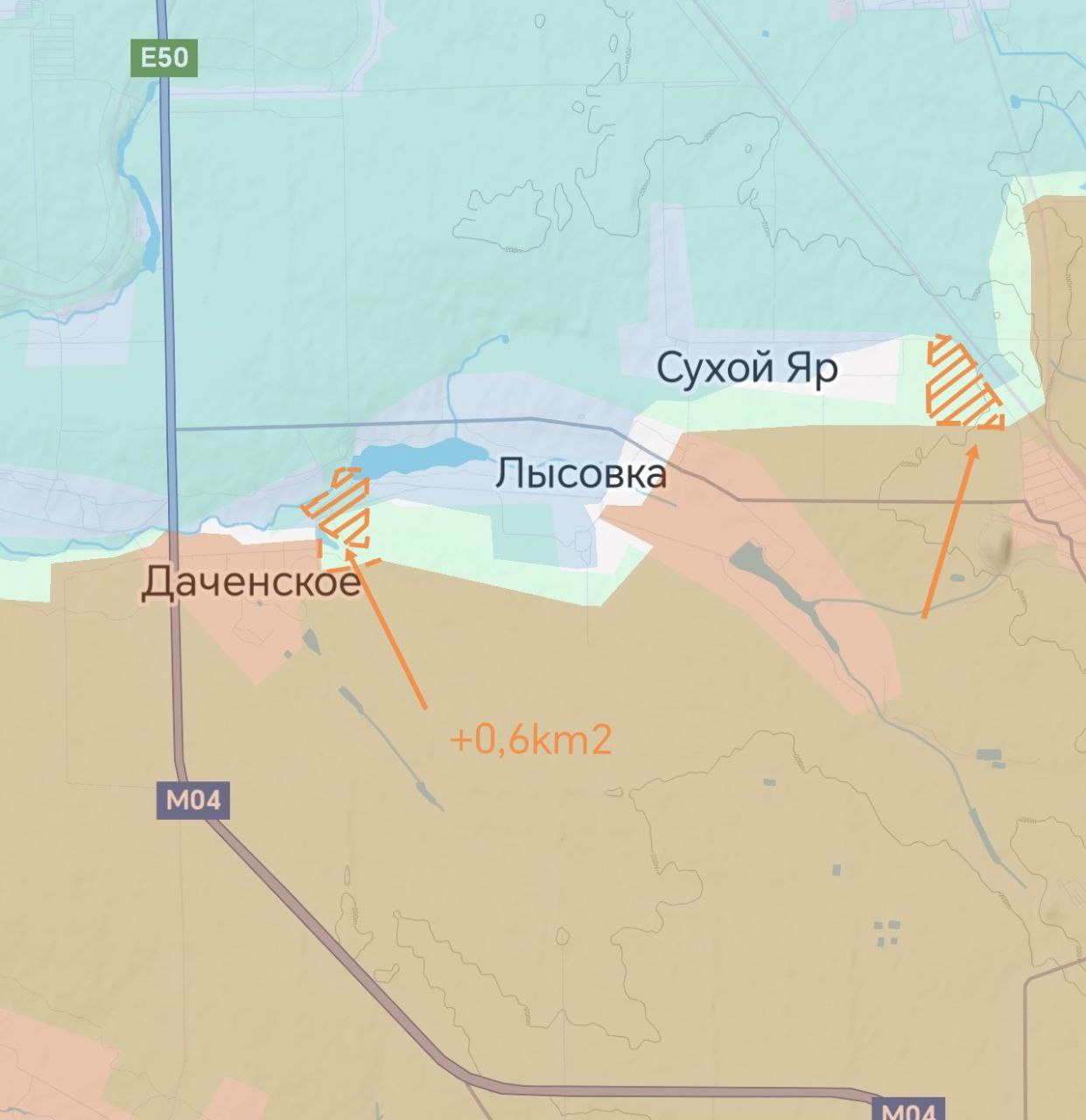 В Курском приграничье резко обострилась ситуация, карта боевых действий