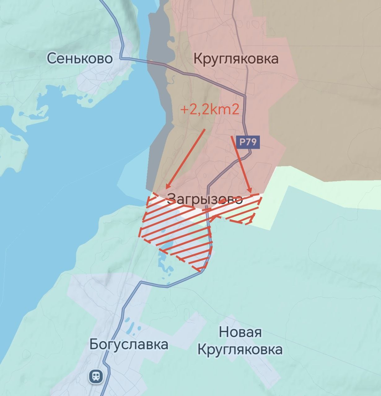 В Курском приграничье резко обострилась ситуация, карта боевых действий