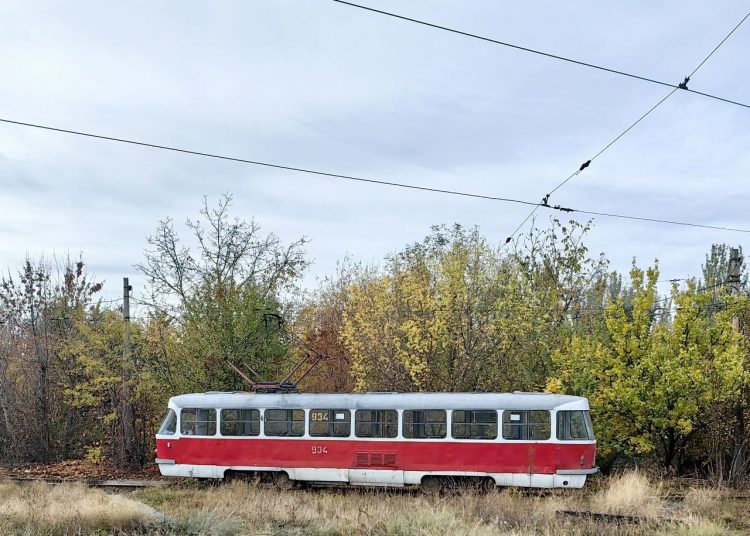 В Донецке снова приостановлено движение трамваев В Донецке снова приостановлено движение трамваев