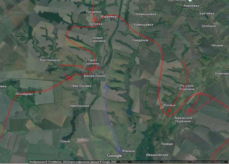 Подоляка: Российские войска штурмуют Суджанский выступ