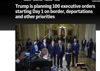 Трамп готов подписать 100 указов в первый день своего правления