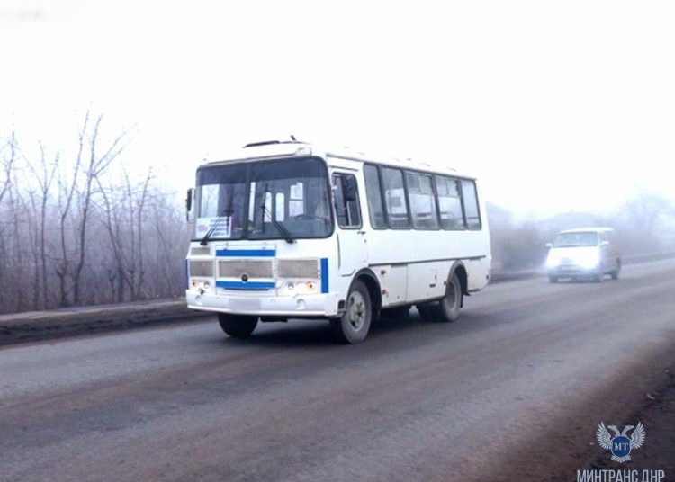 Автобусный маршрут «Ясиноватая – Донецк» восстановлен после обстрелов