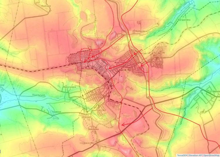 Подоляка: бои за Часов Яр приближаются к решающему этапу Подоляка: бои за Часов Яр приближаются к решающему этапу