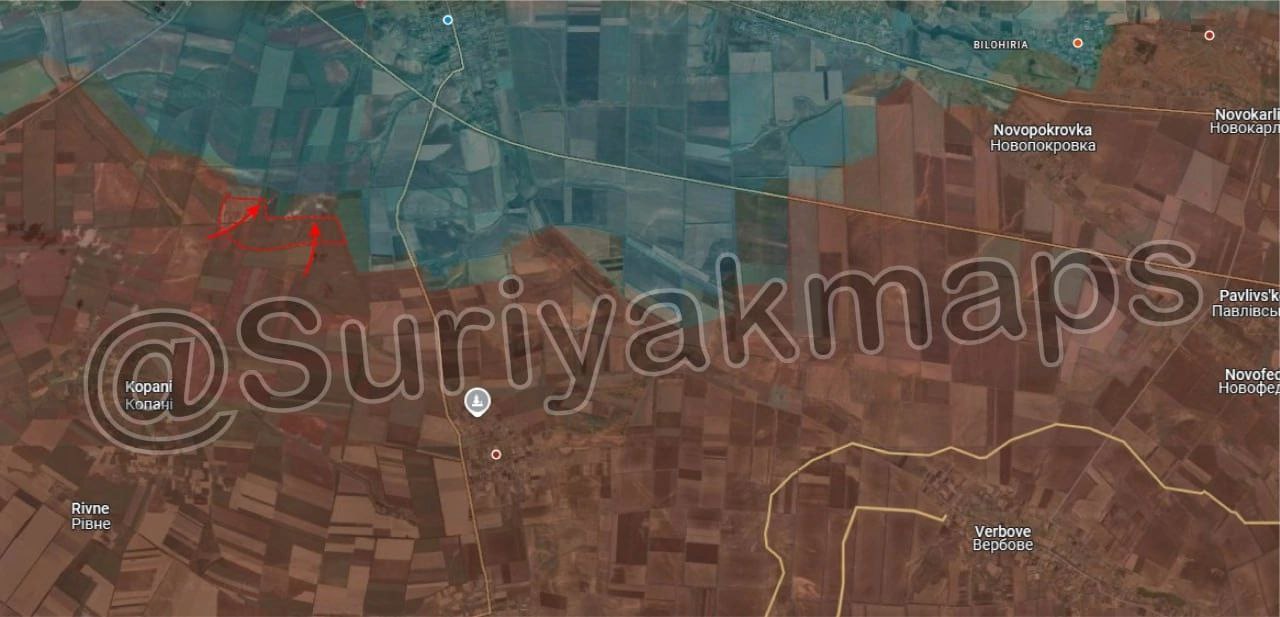ВС РФ практически перерезали трассу снабжения ВСУ в Покровске, карта боевых действий