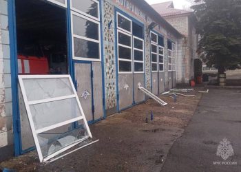 ВСУ нанесли удар по пожарной части в Горловке