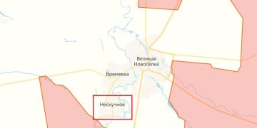 ВС РФ взяли под контроль село Нескучное под Великой Новоселкой ВС РФ взяли под контроль село Нескучное под Великой Новоселкой