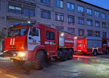 Ночной пожар в городской больнице: спасены 30 человек