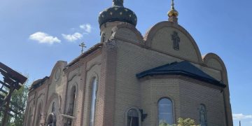 В Авдеевке восстанавливают Храм Архистратига Михаила В Авдеевке восстанавливают Храм Архистратига Михаила