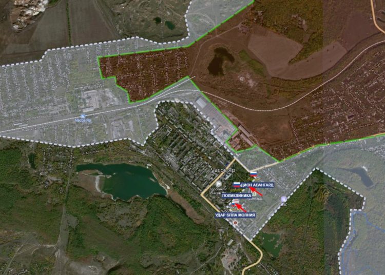 Битва за Часов Яр: ВСУ контролируют полтора квартала Битва за Часов Яр: ВСУ контролируют полтора квартала