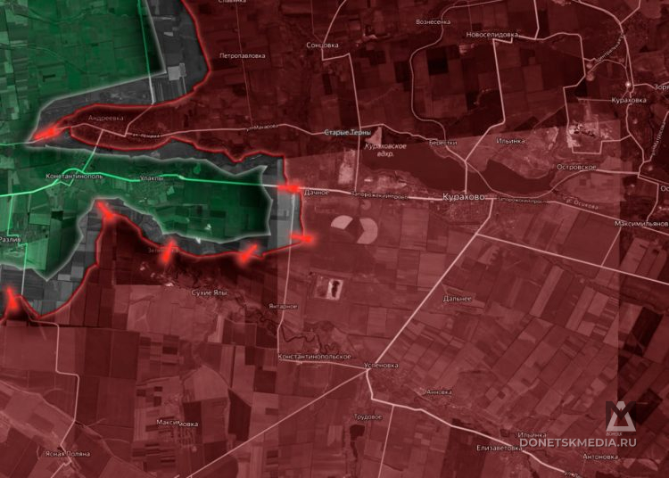 Ситуация в «мешке» на Кураховском направлении становится патовой для ВСУ Ситуация в «мешке» на Кураховском направлении становится патовой для ВСУ