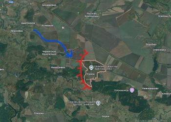 Колоны бронетехники ВСУ выдвинулись в обход Черкасской Конопельки Колоны бронетехники ВСУ выдвинулись в обход Черкасской Конопельки