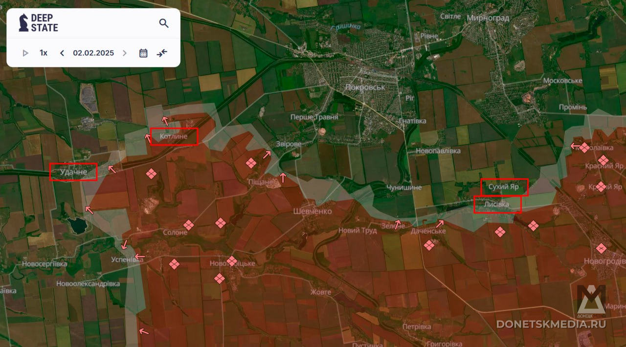 Битва за Покровск: ВСУ оставили Водяное Второе