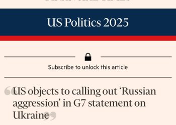 FT: США против термина «агрессор» в отношении России