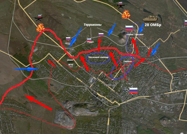 Под Дзержинском вспыхнула битва с участием элитных сил ВСУ