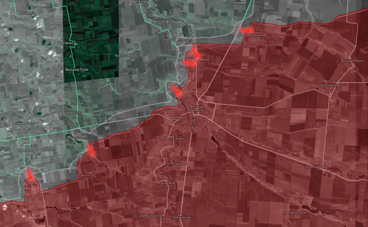 Наступление на Донбассе: ВС РФ продвигаются от Часового Яра до Великой Новосёлки